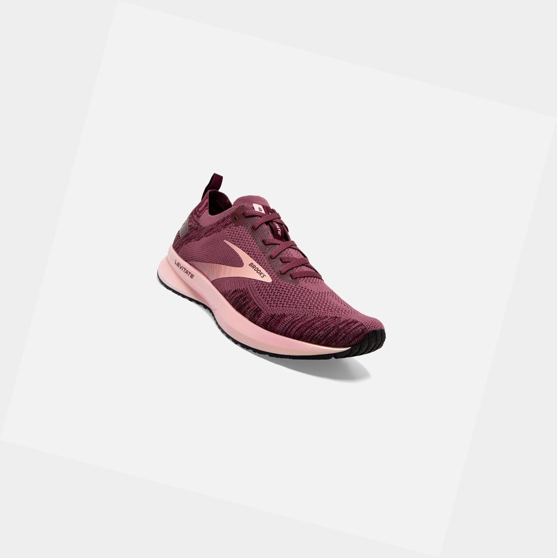 Scarpe Running Strada Donna Brooks Levitate 4 Corallo | XYTVIR-903
