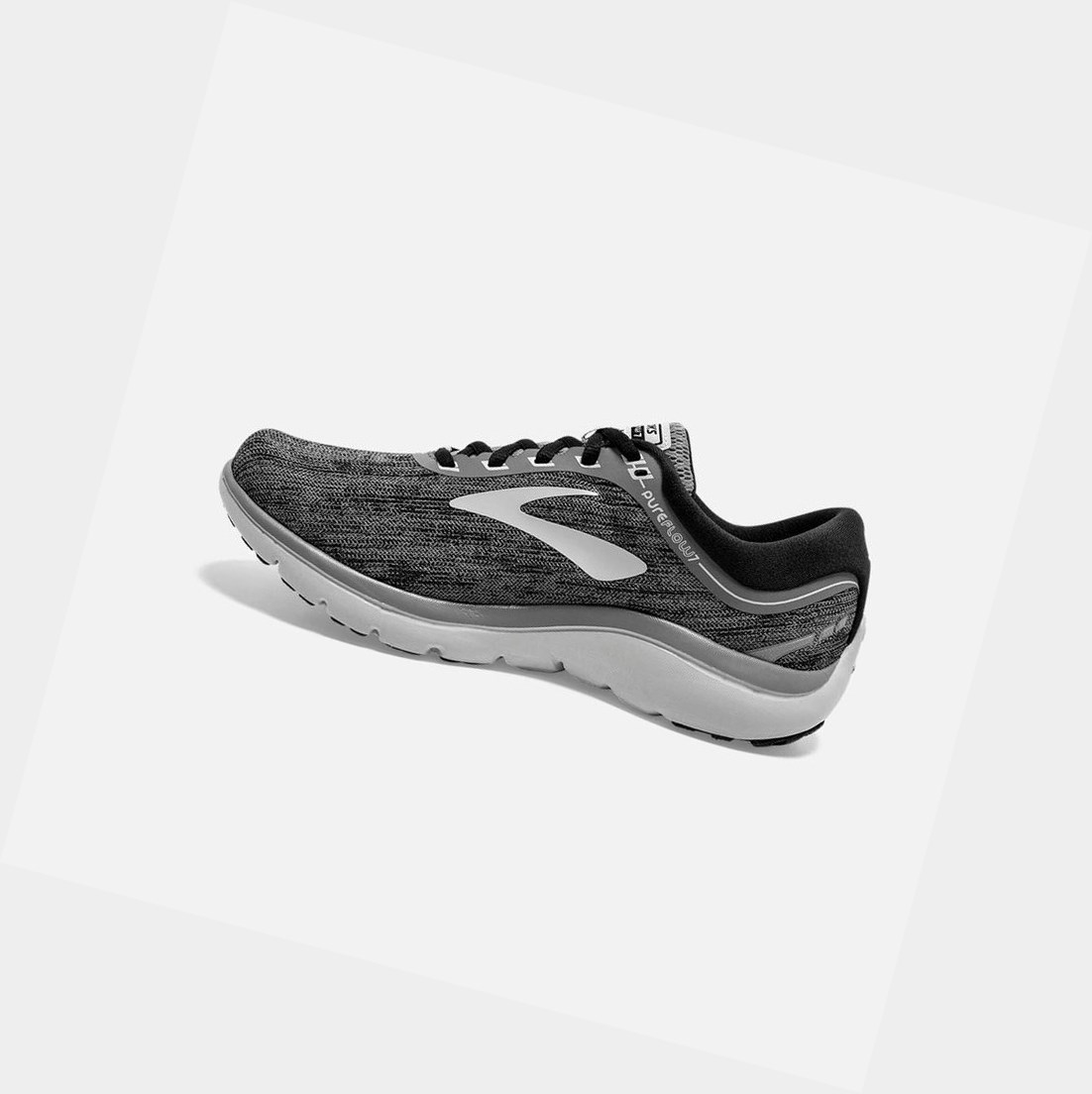 Scarpe Running Strada Donna Brooks PureFlow 7 Nere | EWFSVU-156