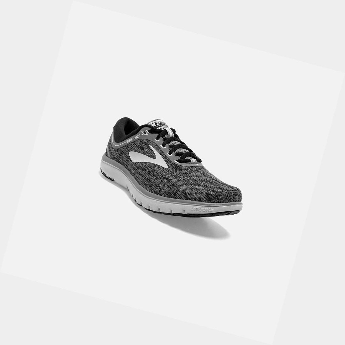 Scarpe Running Strada Donna Brooks PureFlow 7 Nere | EWFSVU-156