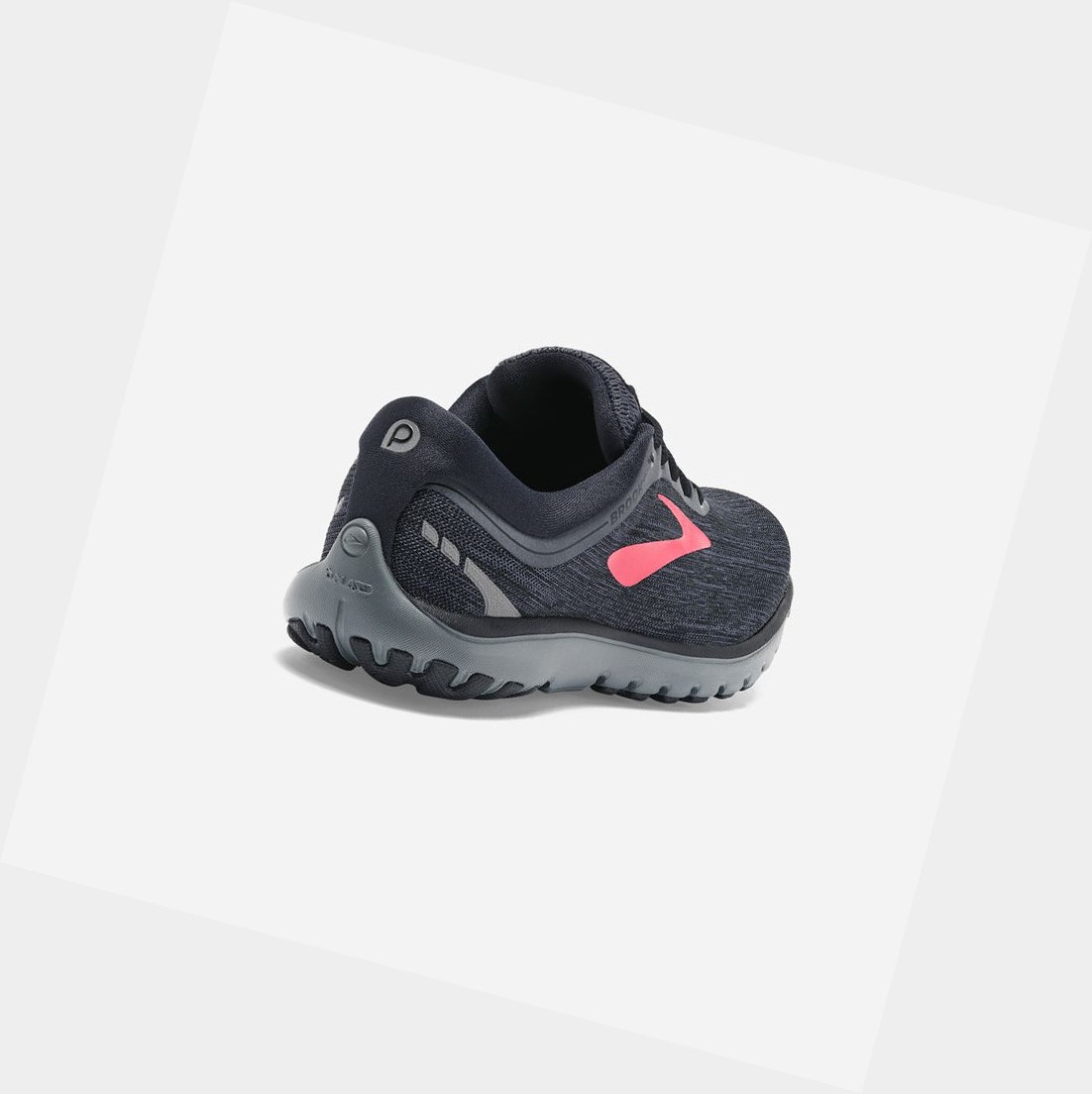 Scarpe Running Strada Donna Brooks PureFlow 7 Nere | YRPBCG-975