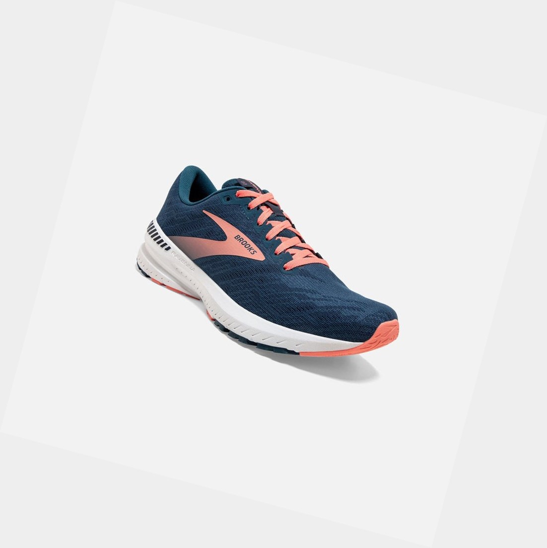 Scarpe Running Strada Donna Brooks Ravenna 11 Blu Marino | SRTKYG-645