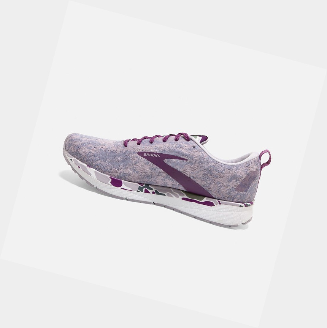 Scarpe Running Strada Donna Brooks Revel 4 Bianche | CLXGRM-935