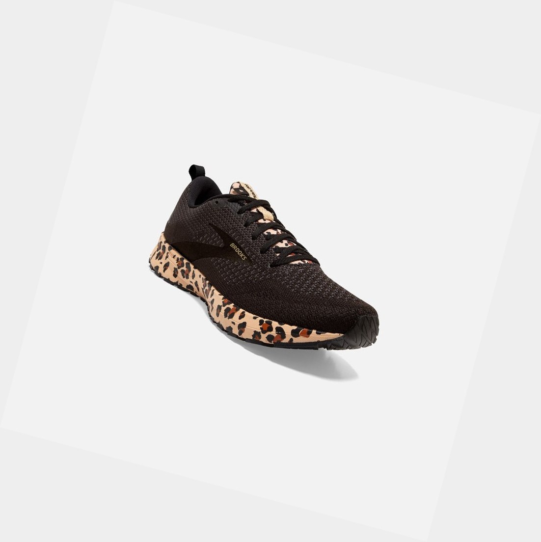 Scarpe Running Strada Donna Brooks Revel 4 Nere | FWCAVP-702