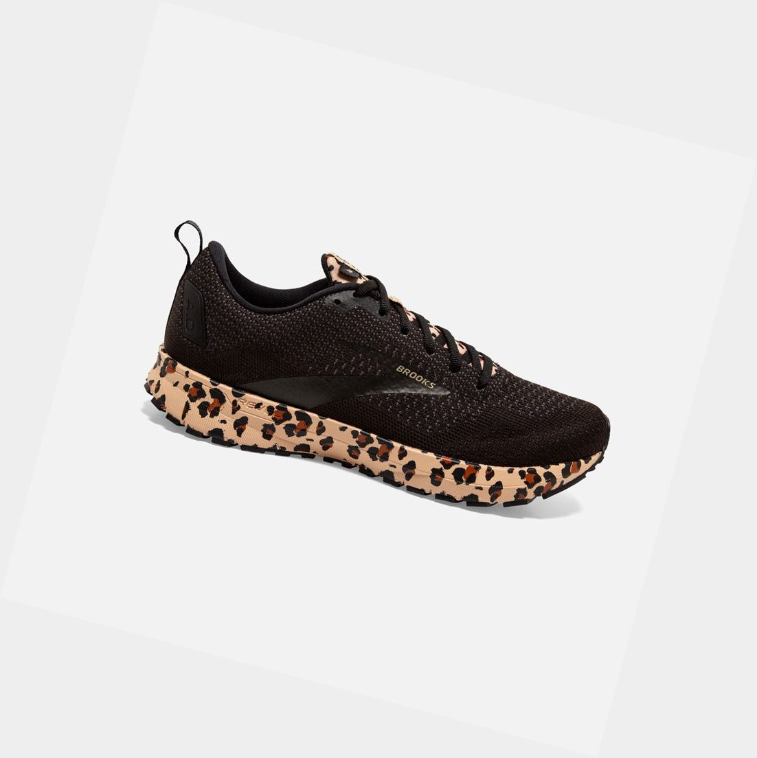 Scarpe Running Strada Donna Brooks Revel 4 Nere | FWCAVP-702