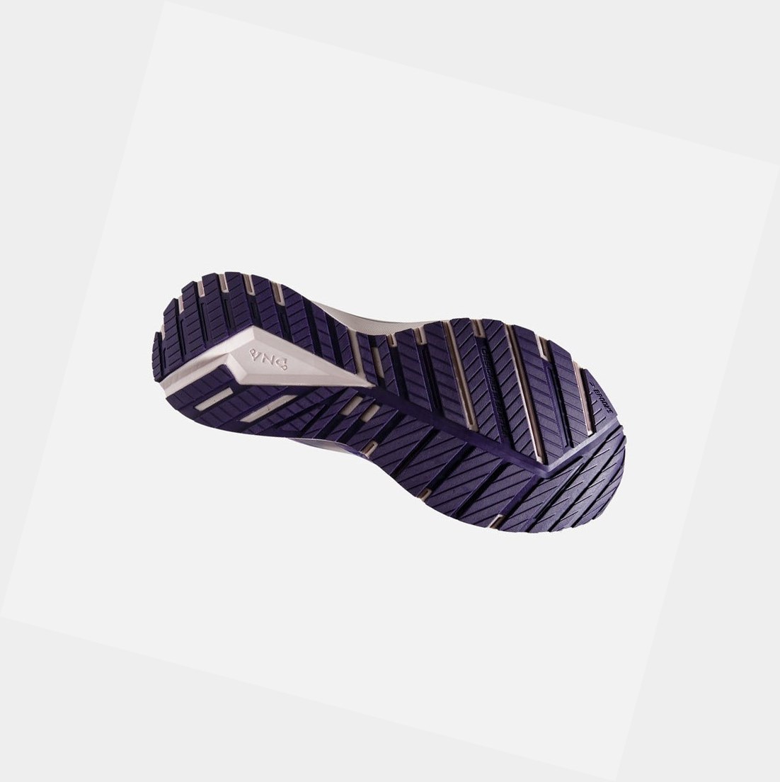 Scarpe Running Strada Donna Brooks Revel 4 Viola Nere | QPNRDG-571