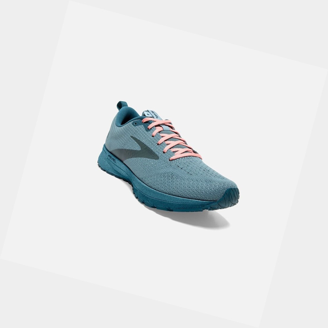 Scarpe Running Strada Donna Brooks Revel 4 Blu | TVYDHJ-914