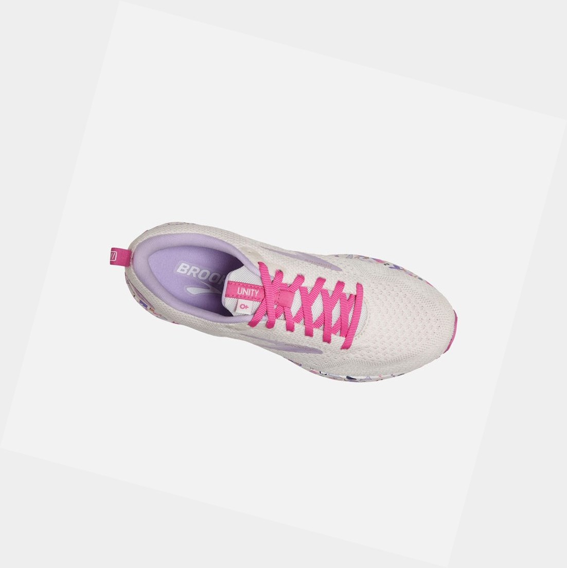Scarpe Running Strada Donna Brooks Revel 4 Bianche Rosa | UWPIVA-254