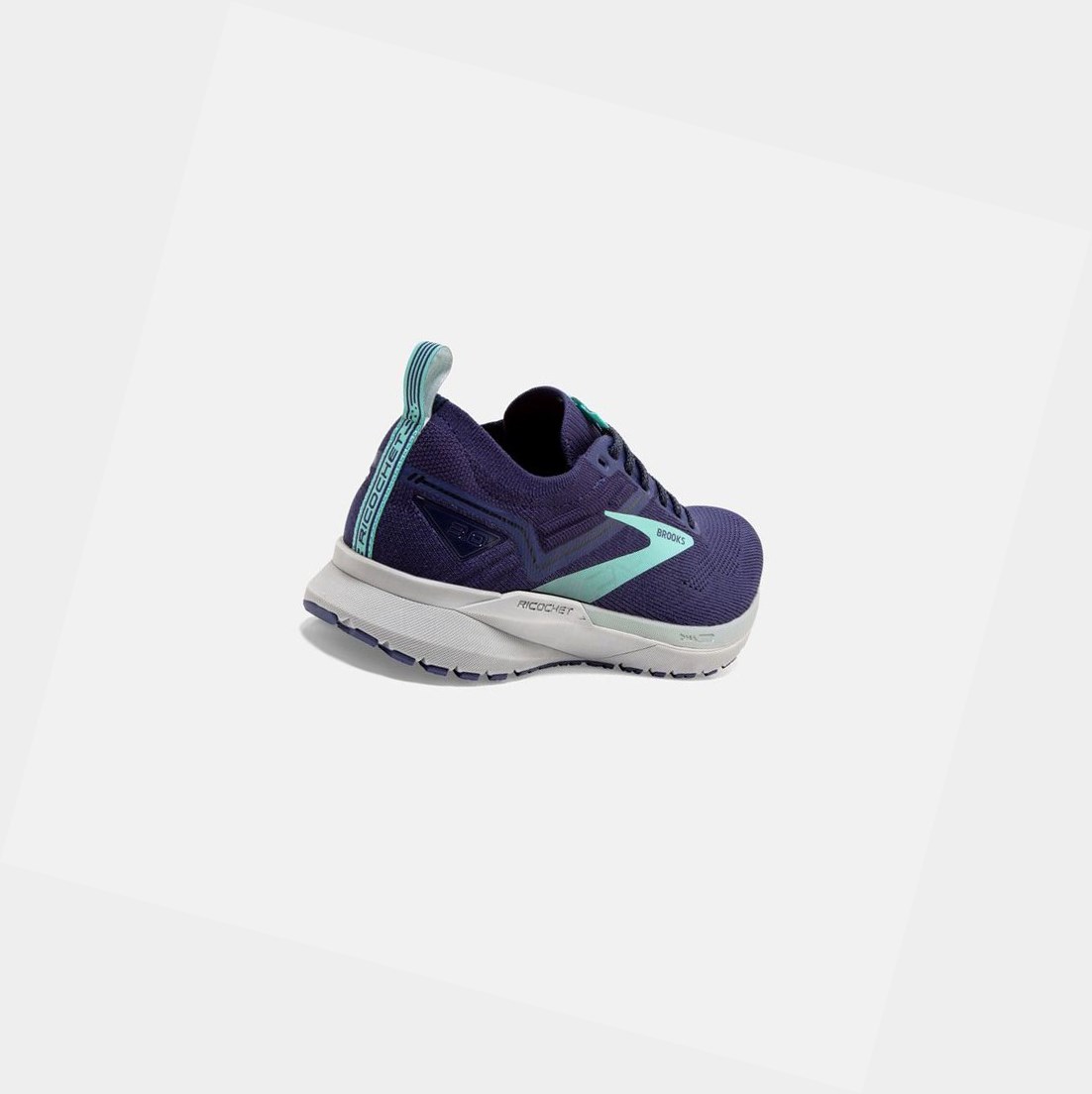 Scarpe Running Strada Donna Brooks Ricochet 3 Blu | DRMOGW-197