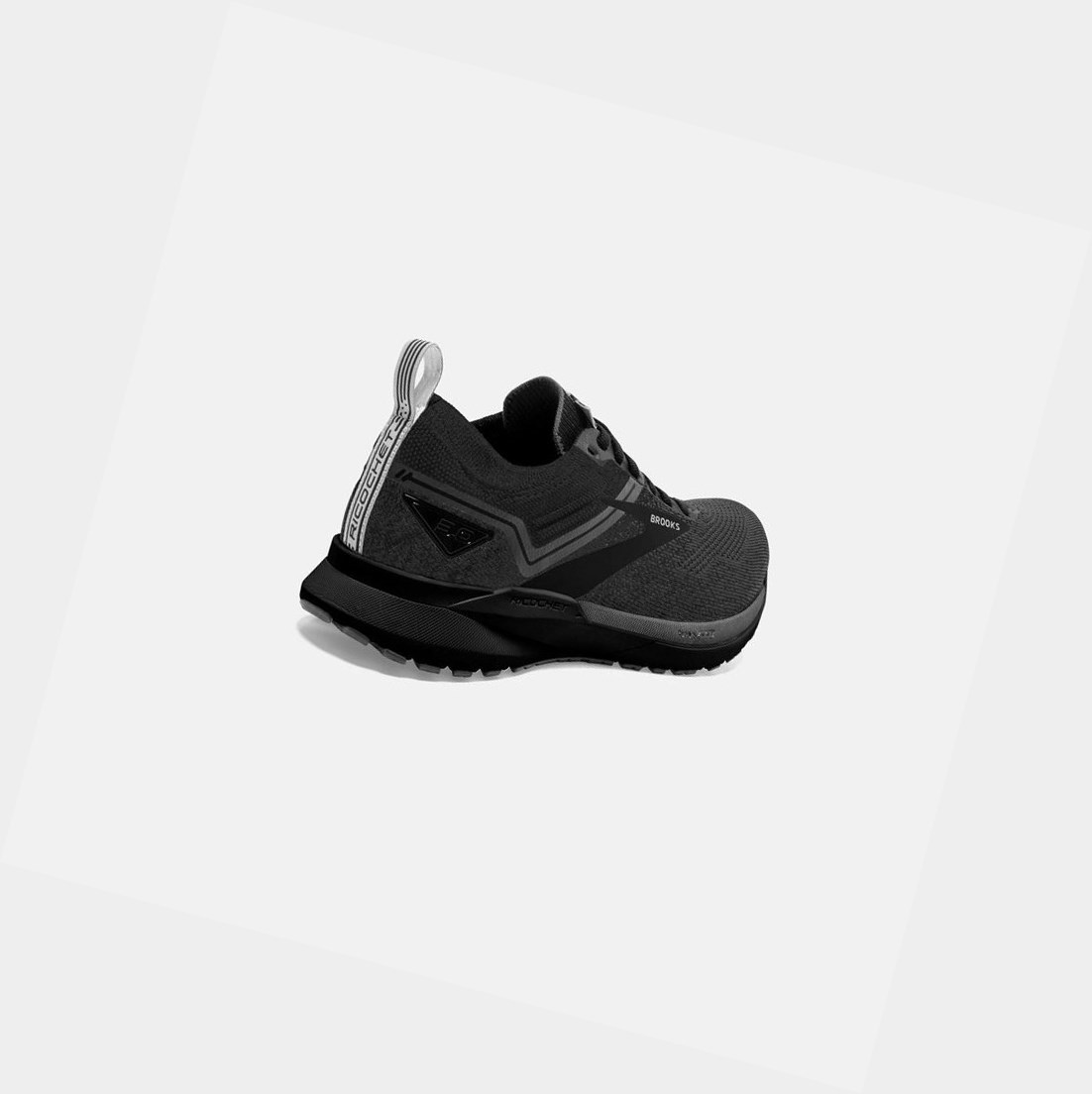 Scarpe Running Strada Donna Brooks Ricochet 3 Nere | VXBZTK-716