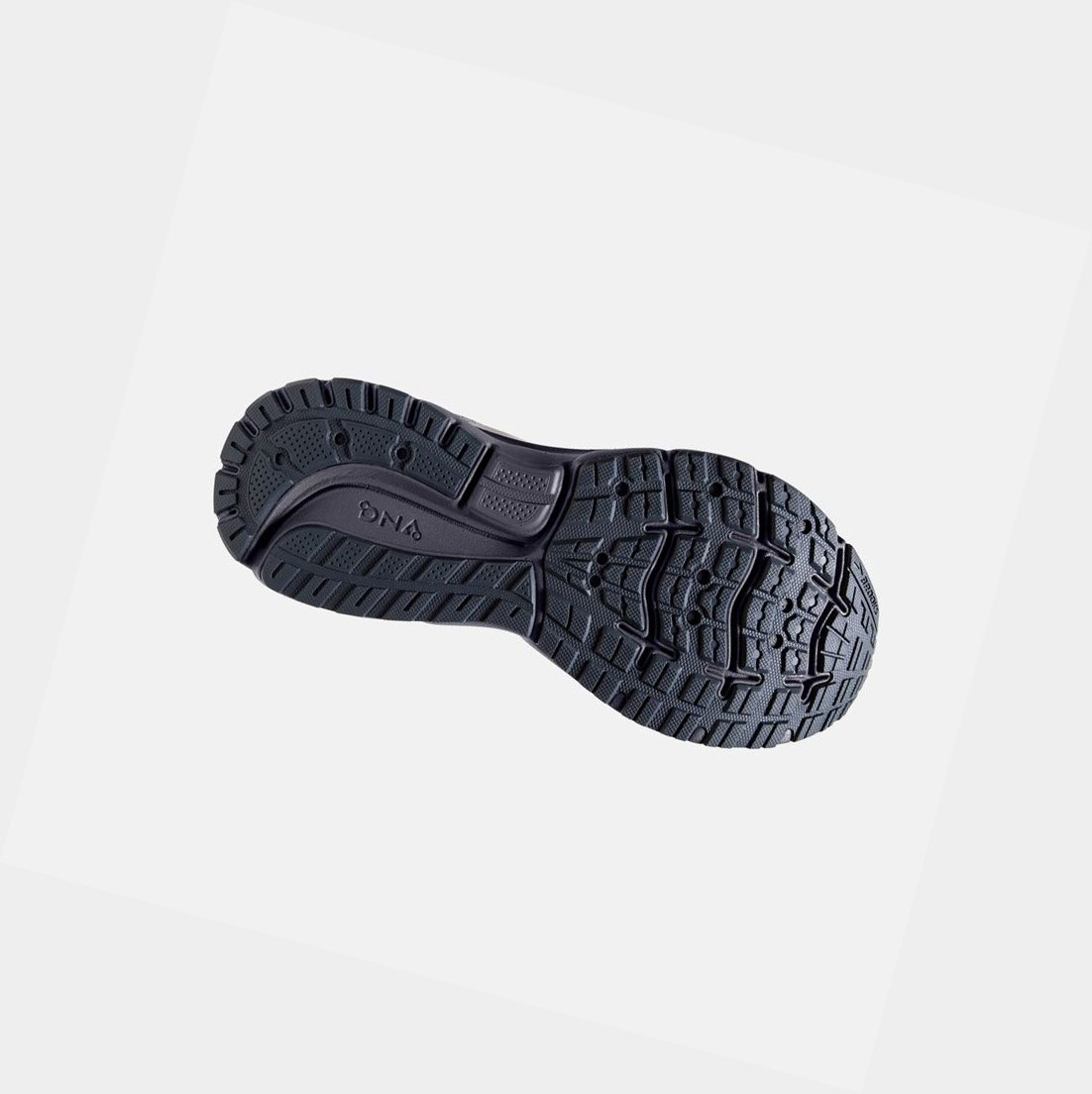 Scarpe Running Strada Donna Brooks Trace Bianche Grigie Blu | OLSDZN-039