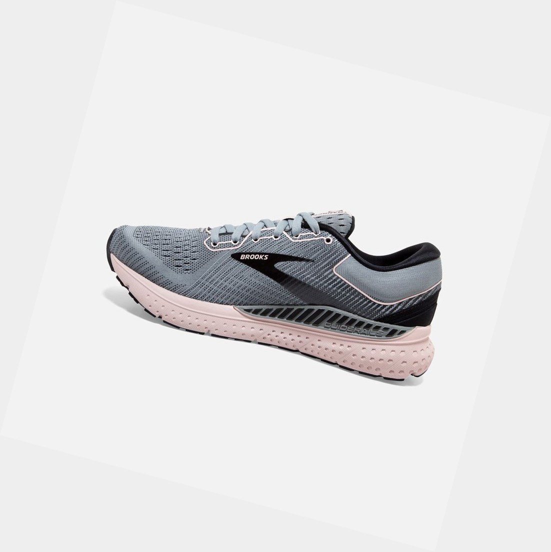 Scarpe Running Strada Donna Brooks Transcend 7 Grigie Nere | NWFAZB-896