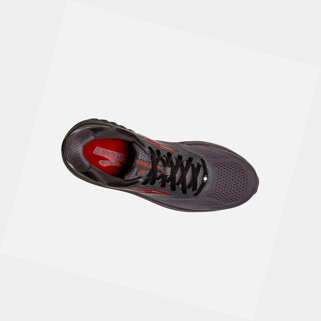Scarpe Running Strada Uomo Brooks Addiction 14 Nere | OZRMYJ-807
