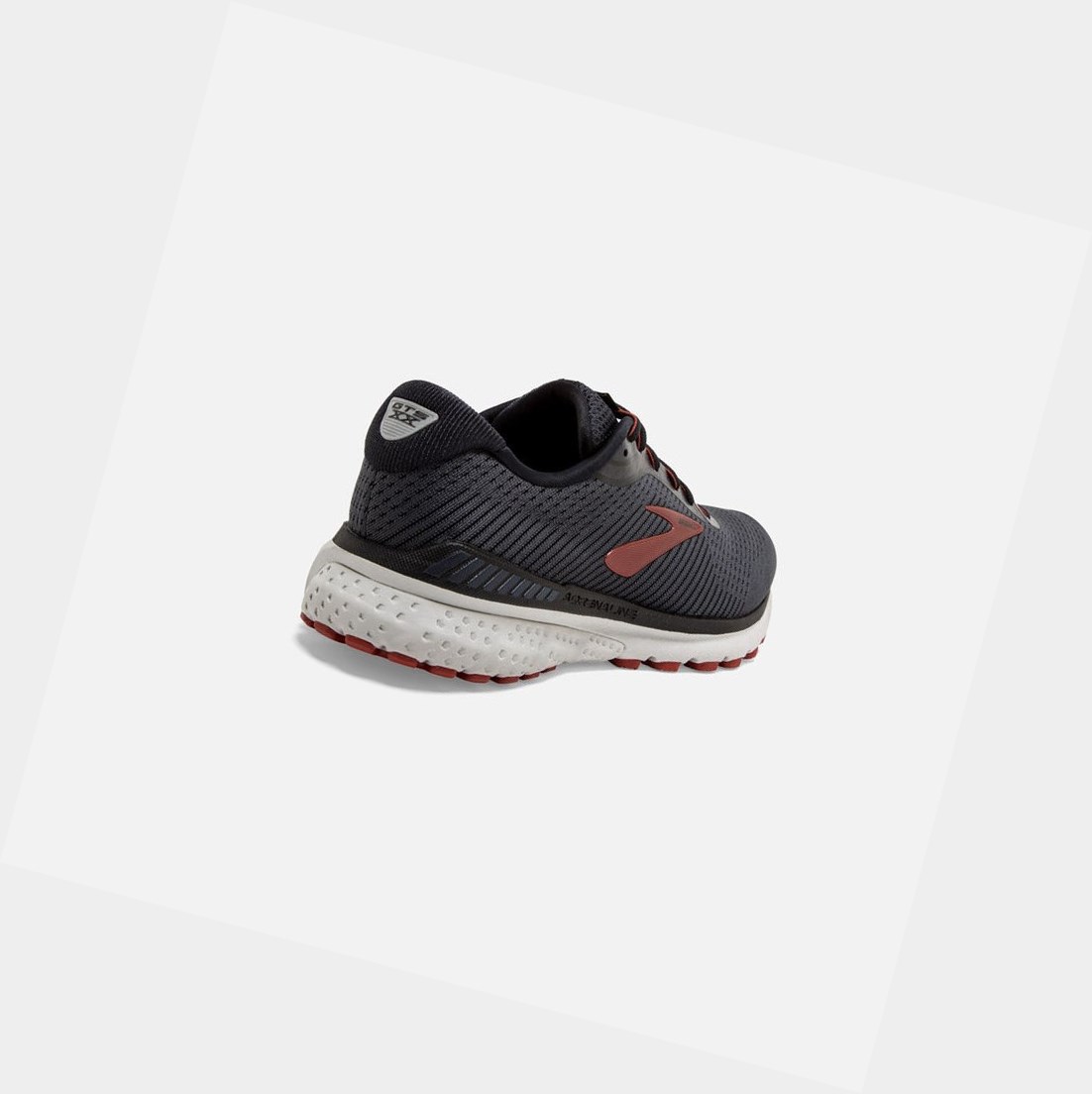 Scarpe Running Strada Uomo Brooks Adrenaline GTS 20 Nere | GTFMAL-978