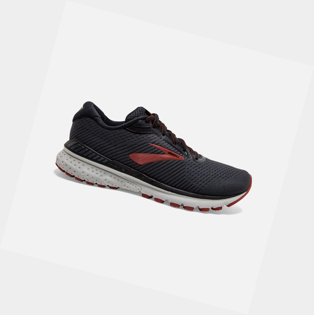 Scarpe Running Strada Uomo Brooks Adrenaline GTS 20 Nere | GTFMAL-978
