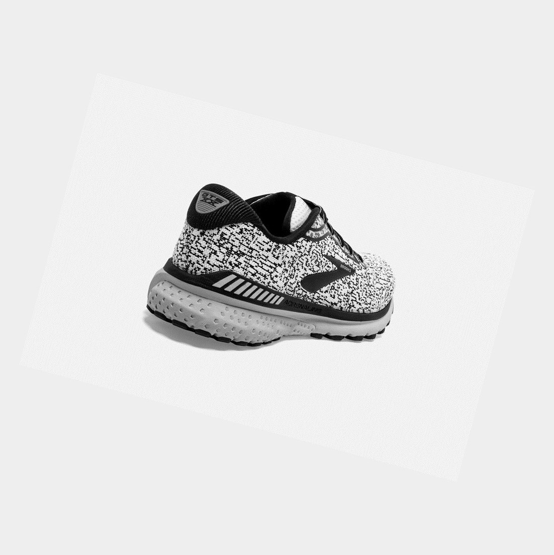 Scarpe Running Strada Uomo Brooks Adrenaline GTS 20 Bianche Nere Grigie | NIQYSF-459