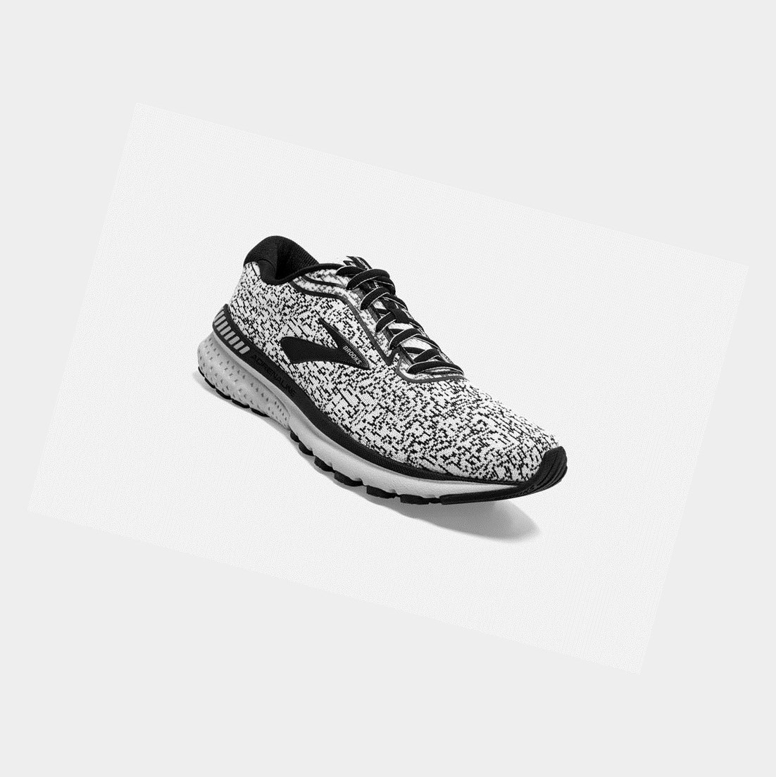 Scarpe Running Strada Uomo Brooks Adrenaline GTS 20 Bianche Nere Grigie | NIQYSF-459