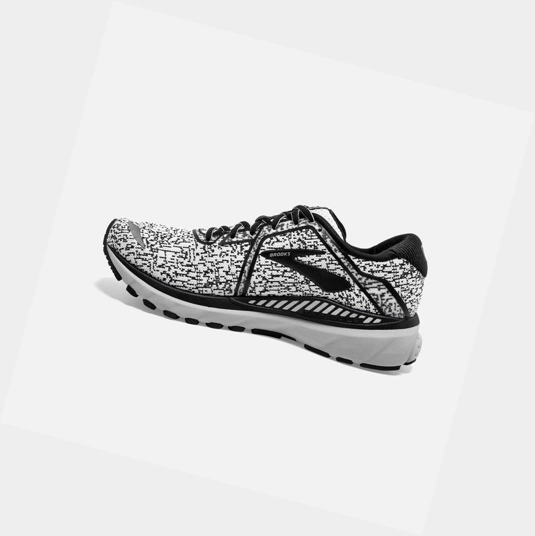 Scarpe Running Strada Uomo Brooks Adrenaline GTS 20 Bianche Nere Grigie | NIQYSF-459