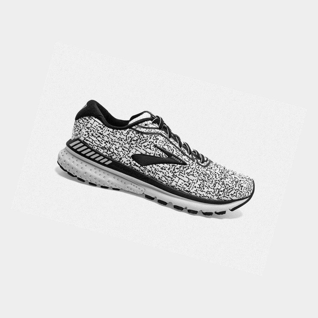 Scarpe Running Strada Uomo Brooks Adrenaline GTS 20 Bianche Nere Grigie | NIQYSF-459