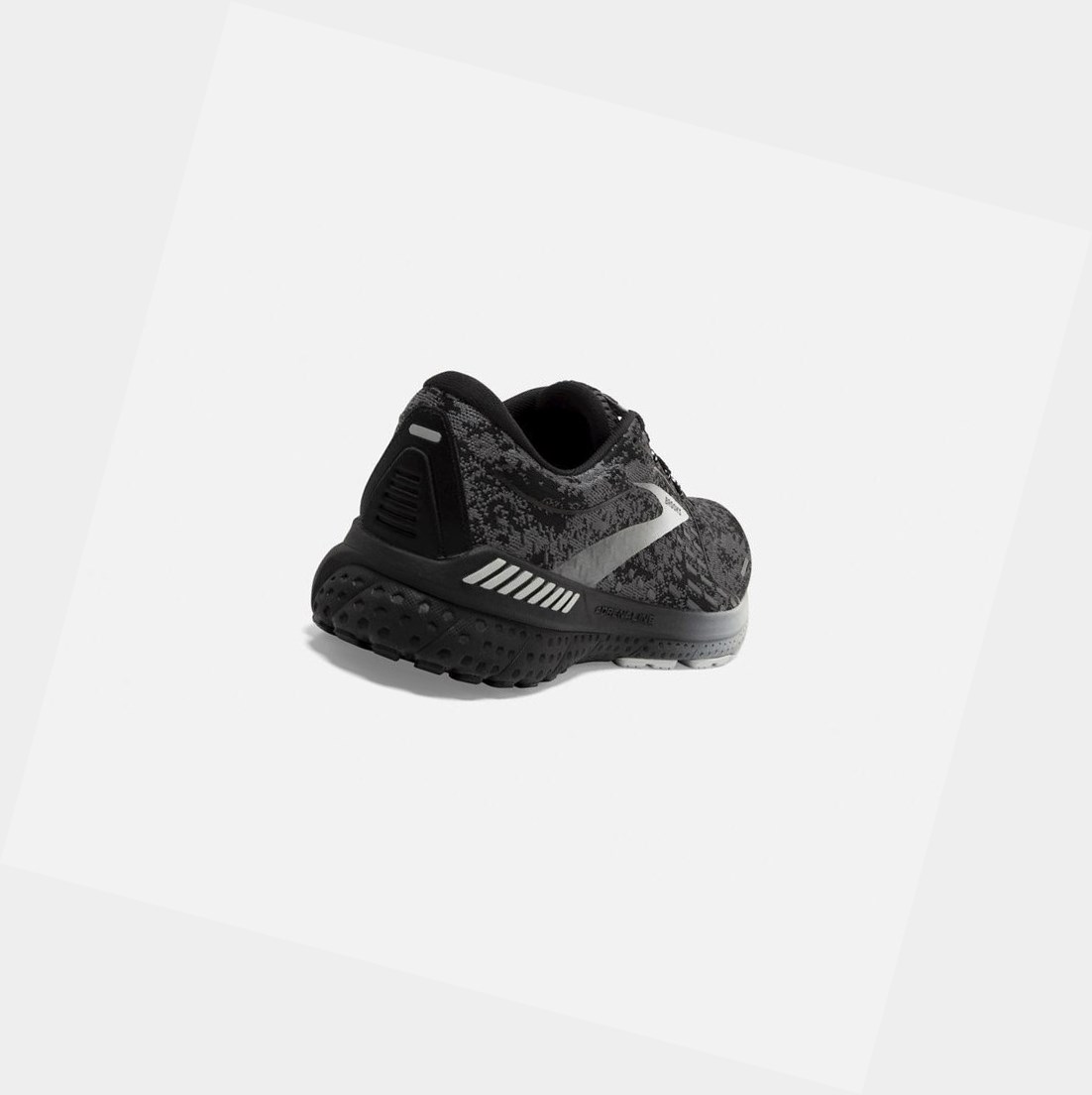 Scarpe Running Strada Uomo Brooks Adrenaline GTS 21 Nere Grigie | XKBYCR-291