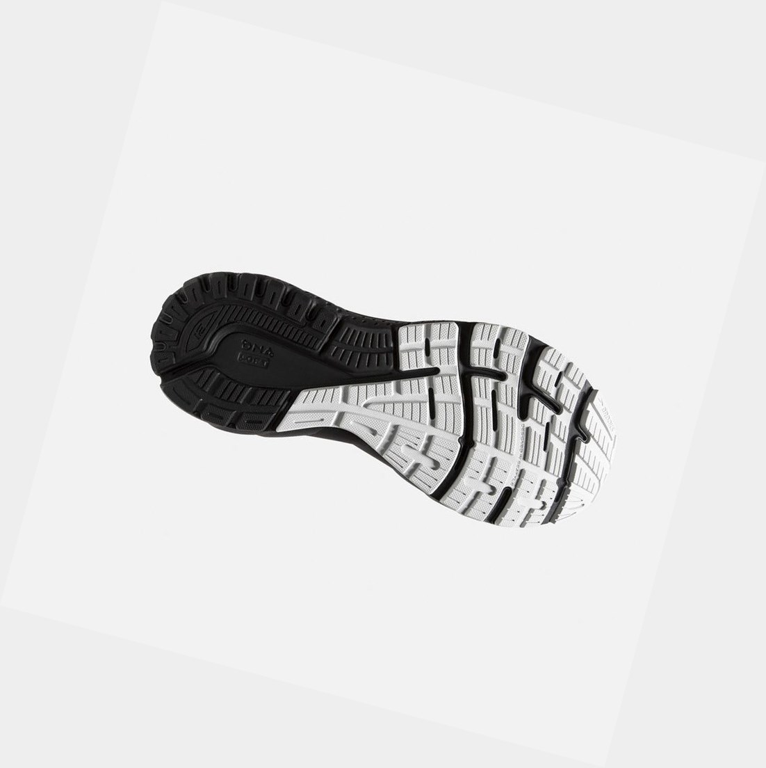 Scarpe Running Strada Uomo Brooks Adrenaline GTS 21 Nere Grigie | XKBYCR-291