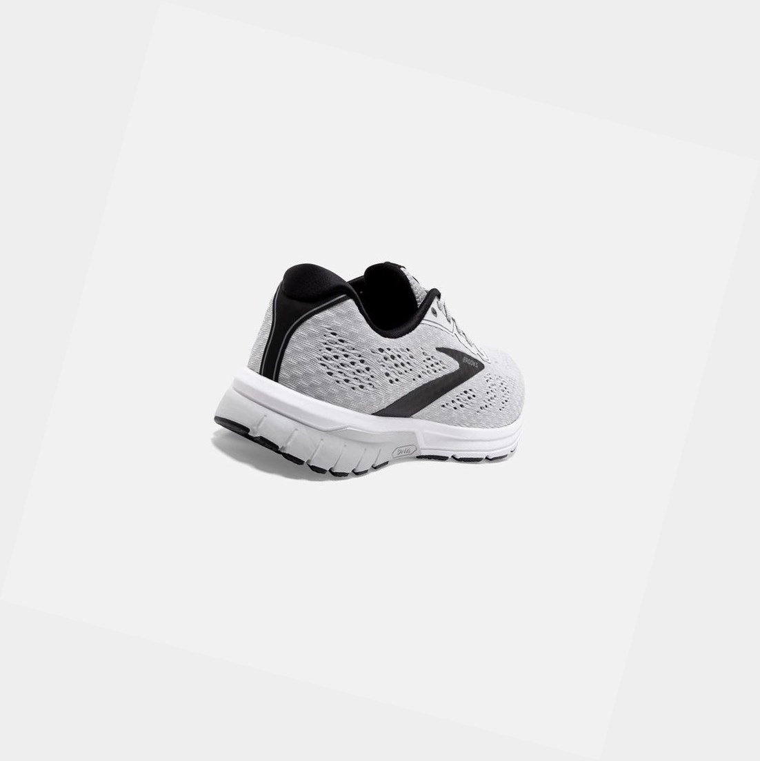 Scarpe Running Strada Uomo Brooks Anthem 4 Grigie Nere Bianche | FIPCMG-940
