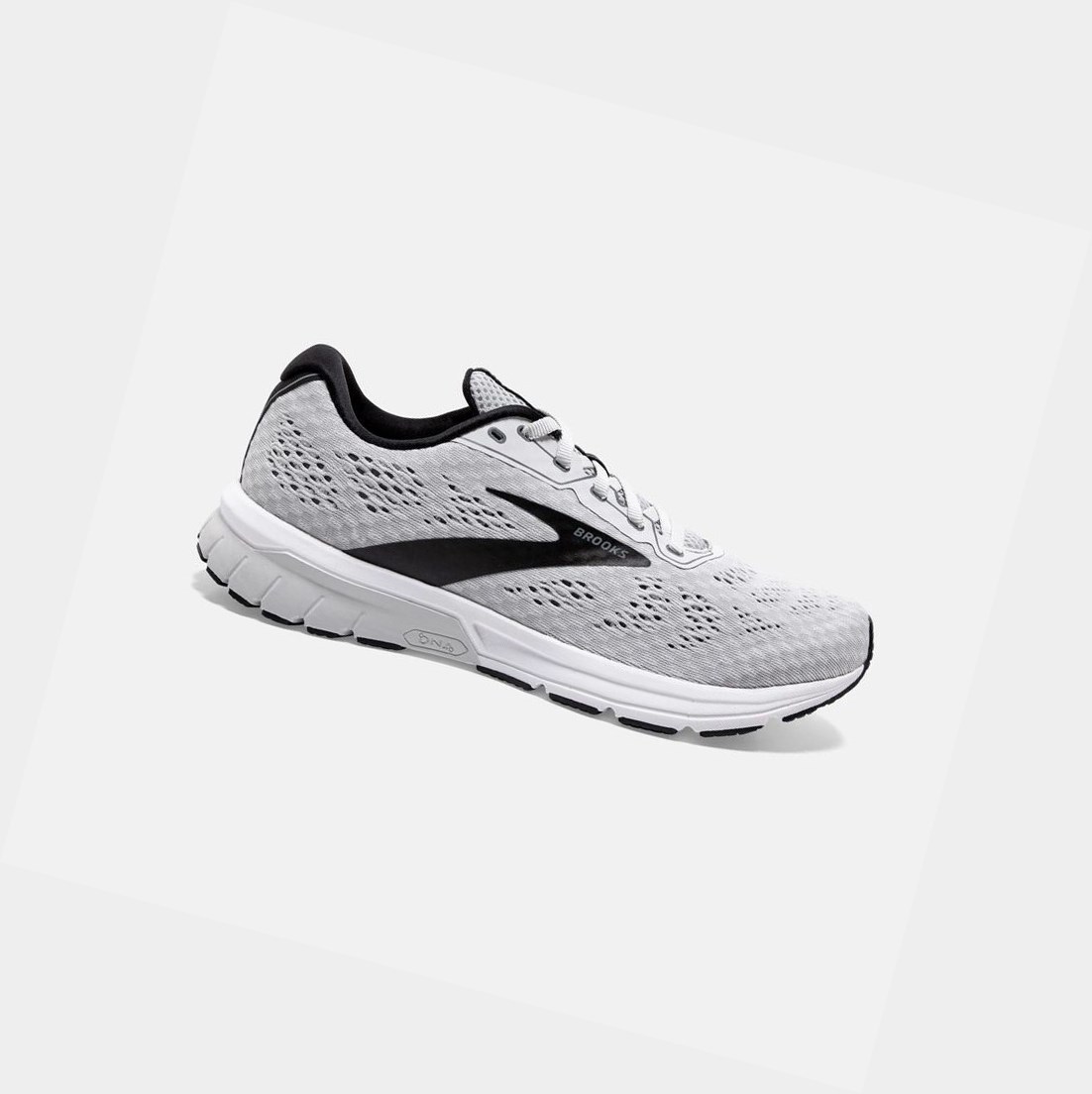 Scarpe Running Strada Uomo Brooks Anthem 4 Grigie Nere Bianche | FIPCMG-940