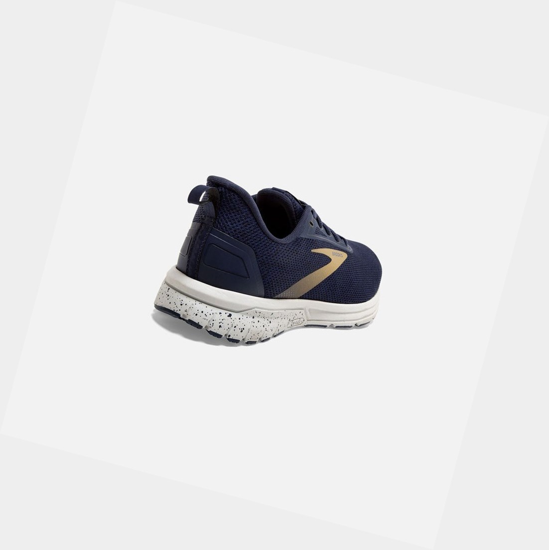 Scarpe Running Strada Uomo Brooks Anthem 3 Blu Marino Grigie Oro | LMVOAN-804