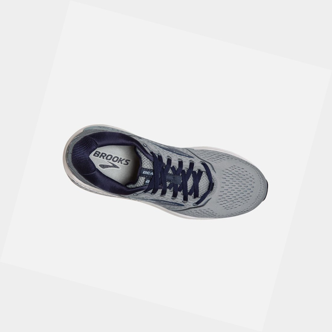 Scarpe Running Strada Uomo Brooks Beast '20 Blu Grigie | QMWURN-629