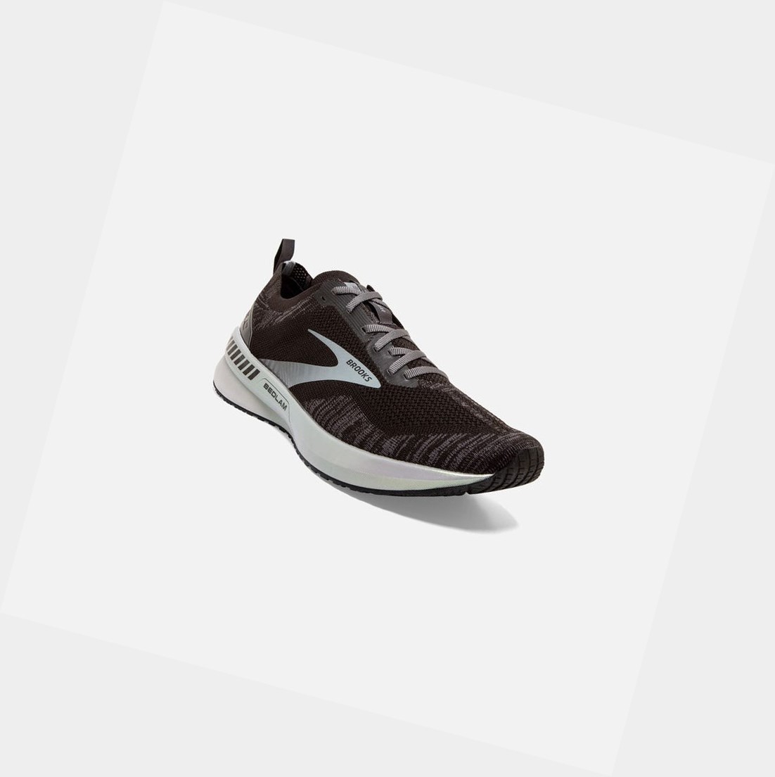 Scarpe Running Strada Uomo Brooks Bedlam 3 Nere Bianche | UHWEAD-739