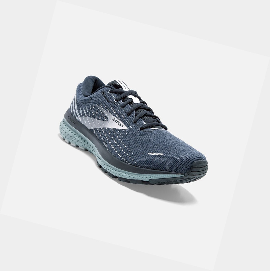 Scarpe Running Strada Uomo Brooks Ghost 13 Nere Grigie | GQSPDF-879