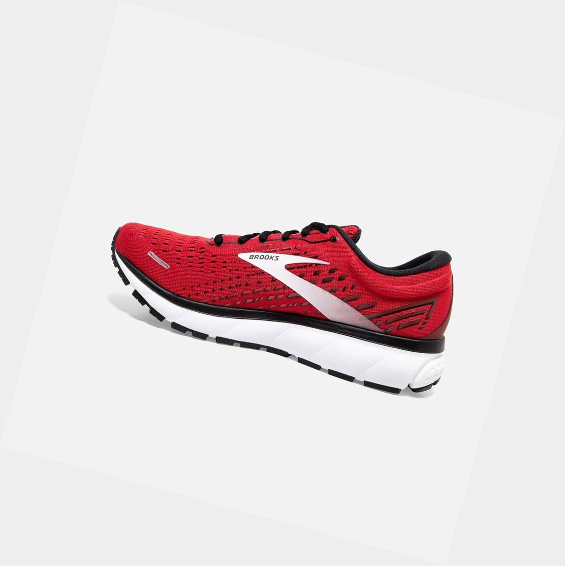Scarpe Running Strada Uomo Brooks Ghost 13 Nere Bianche | HPNSKZ-279