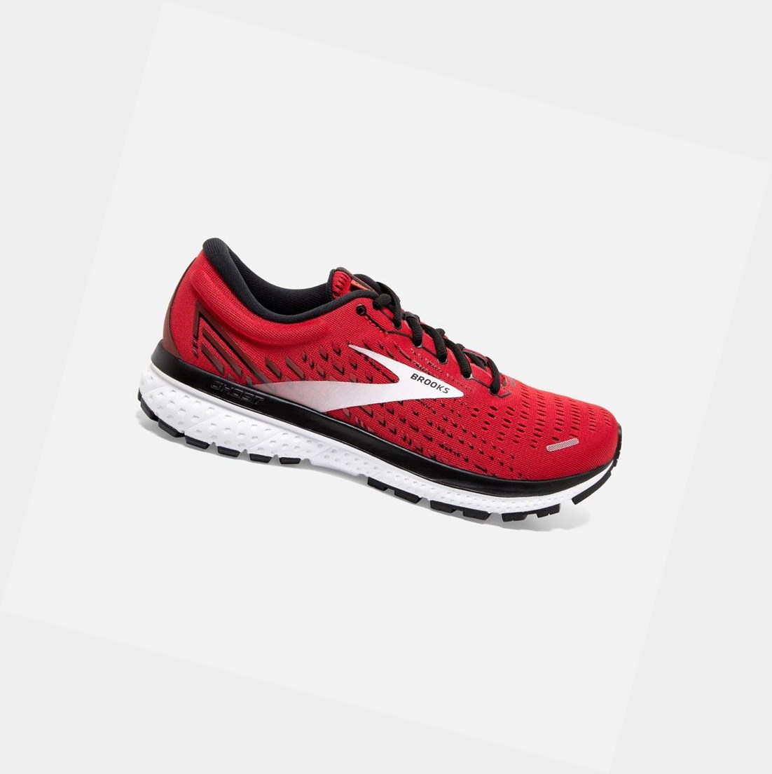 Scarpe Running Strada Uomo Brooks Ghost 13 Nere Bianche | HPNSKZ-279