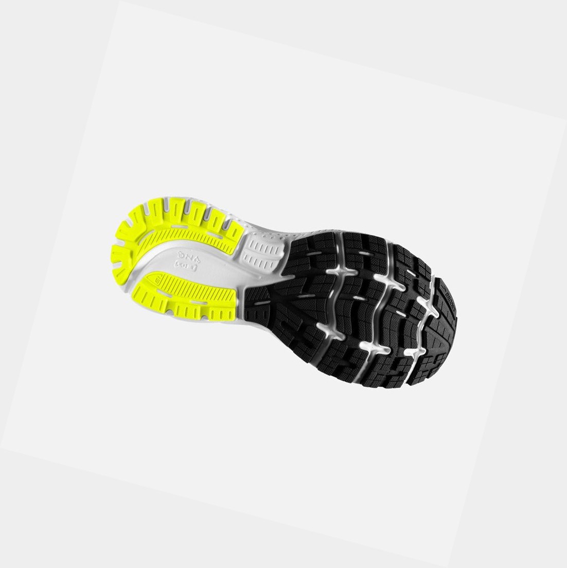 Scarpe Running Strada Uomo Brooks Ghost 13 Bianche | MGBQIY-876
