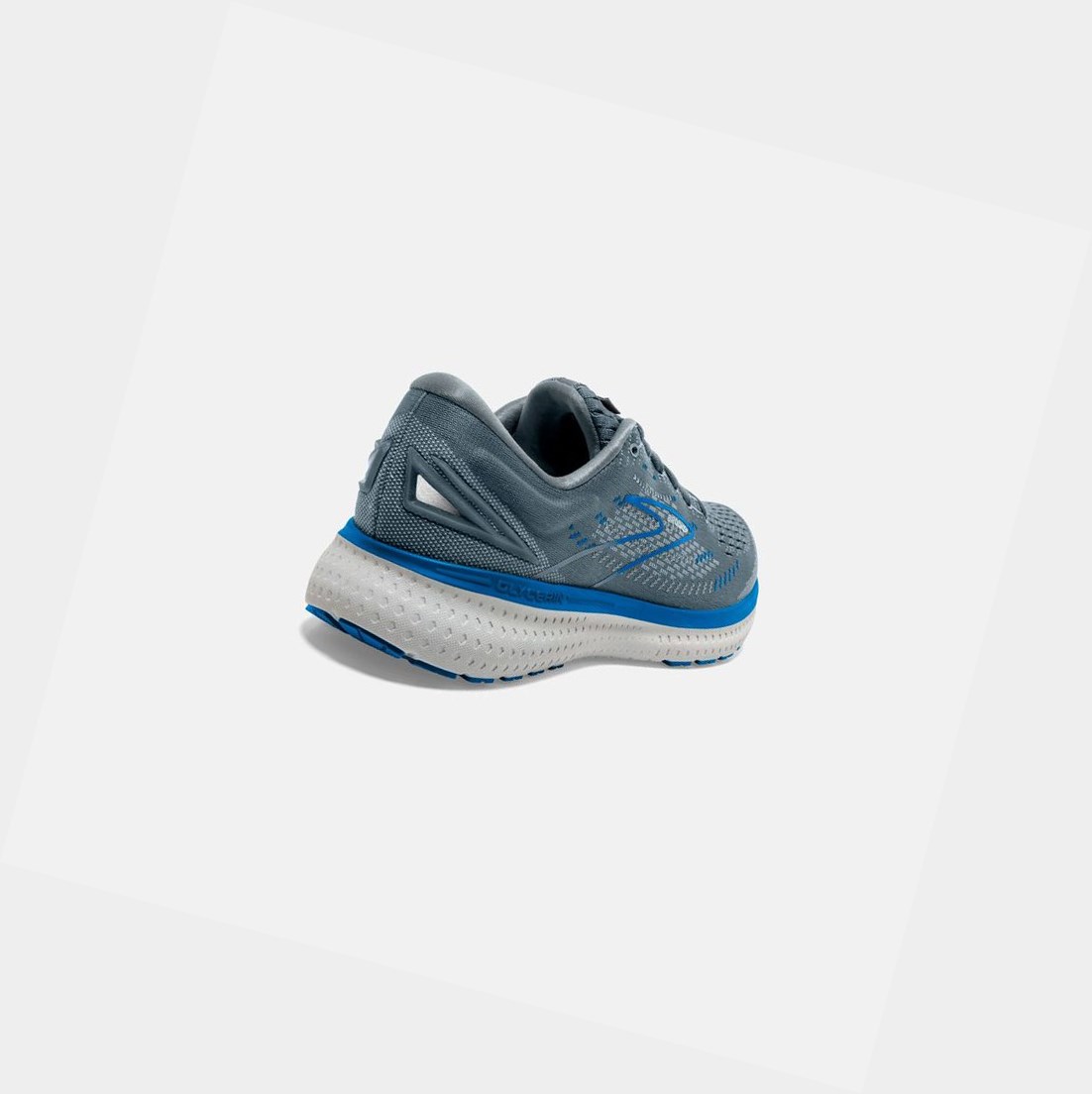 Scarpe Running Strada Uomo Brooks Glycerin 19 Grigie Blu Scuro | DXJSNY-467