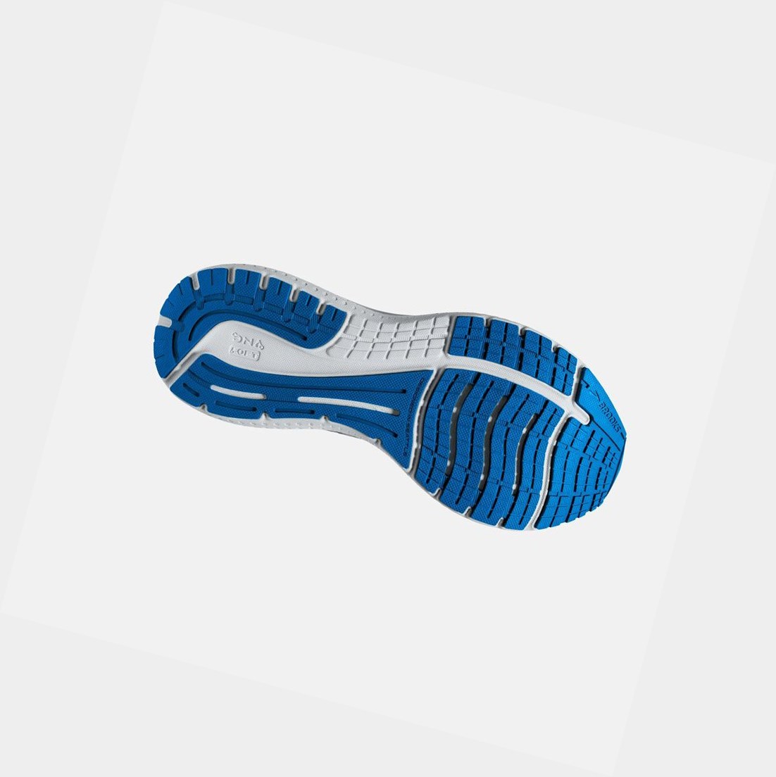 Scarpe Running Strada Uomo Brooks Glycerin 19 Grigie Blu Scuro | DXJSNY-467