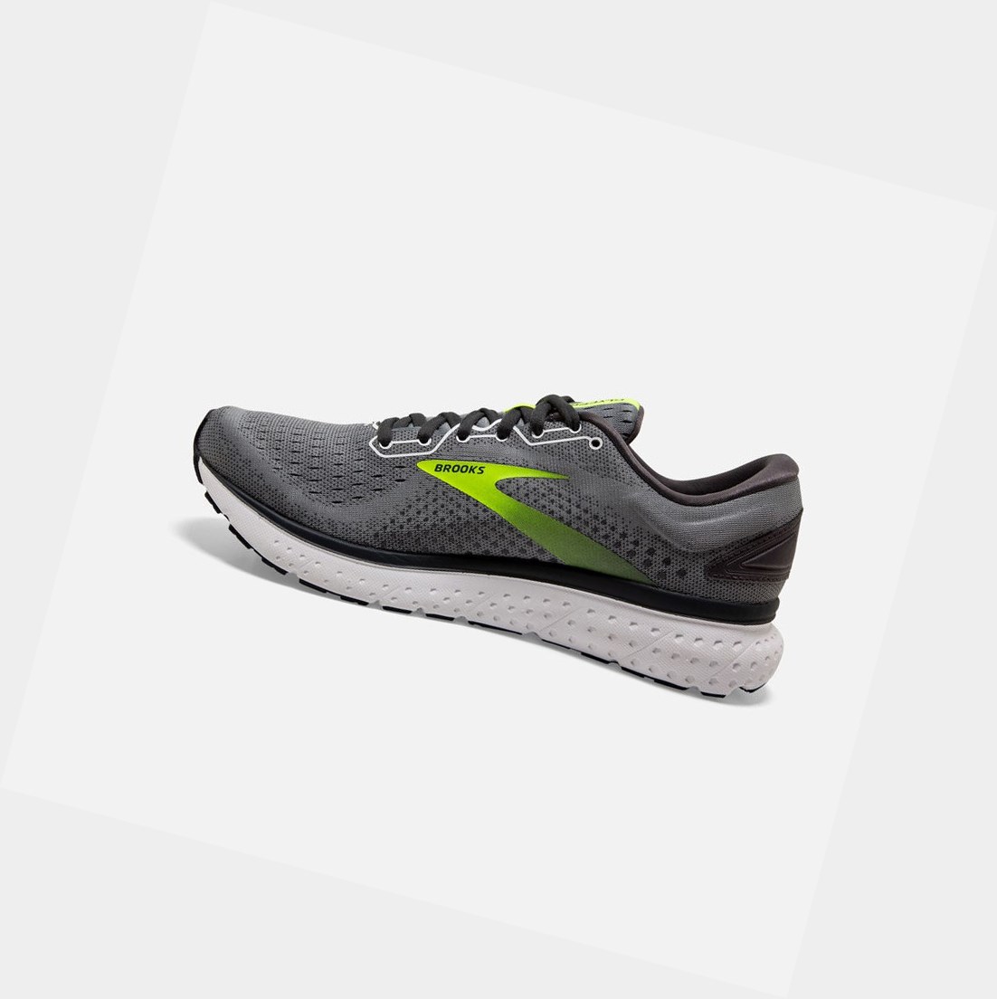 Scarpe Running Strada Uomo Brooks Glycerin 18 Grigie | EKBNAU-268