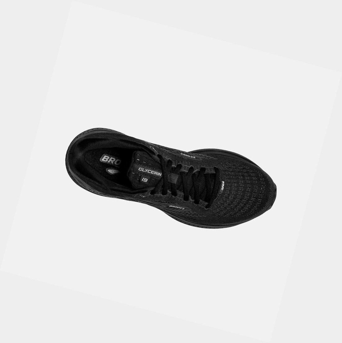 Scarpe Running Strada Uomo Brooks Glycerin 19 Nere | EORBGX-237