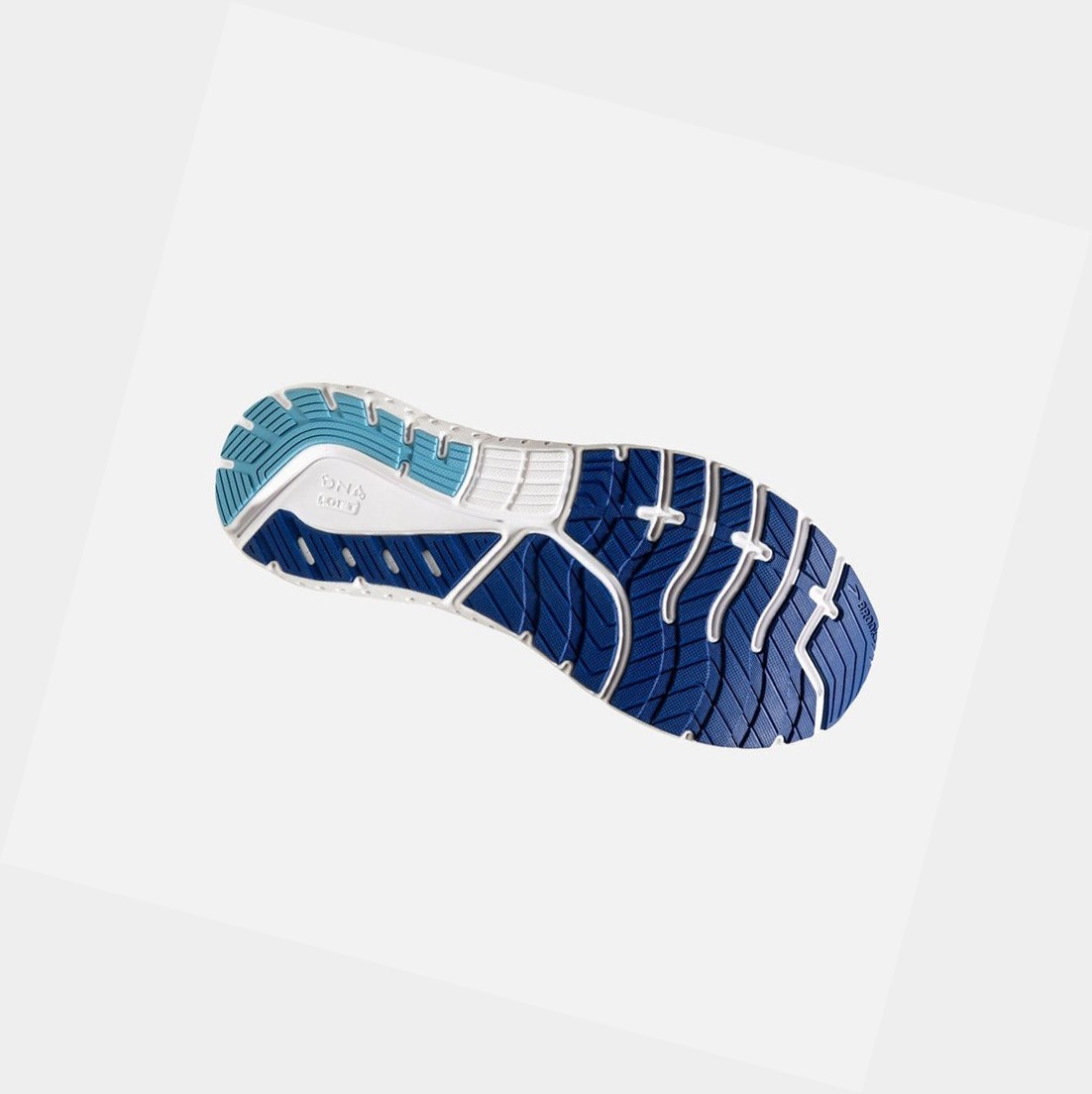 Scarpe Running Strada Uomo Brooks Glycerin 18 Blu Oro | QMKXIJ-861