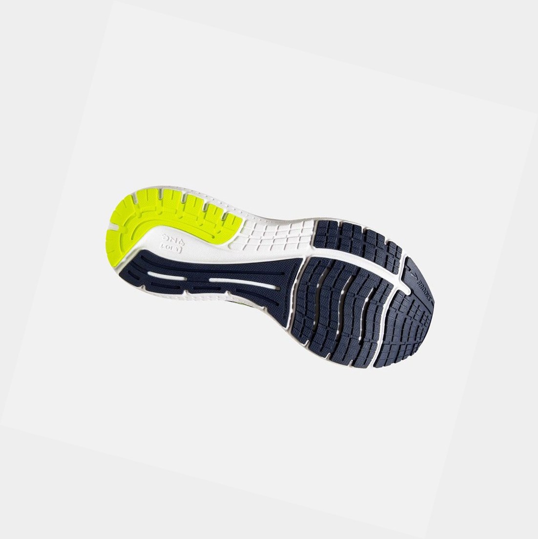 Scarpe Running Strada Uomo Brooks Glycerin 19 Blu Marino Blu | UTNWAY-854