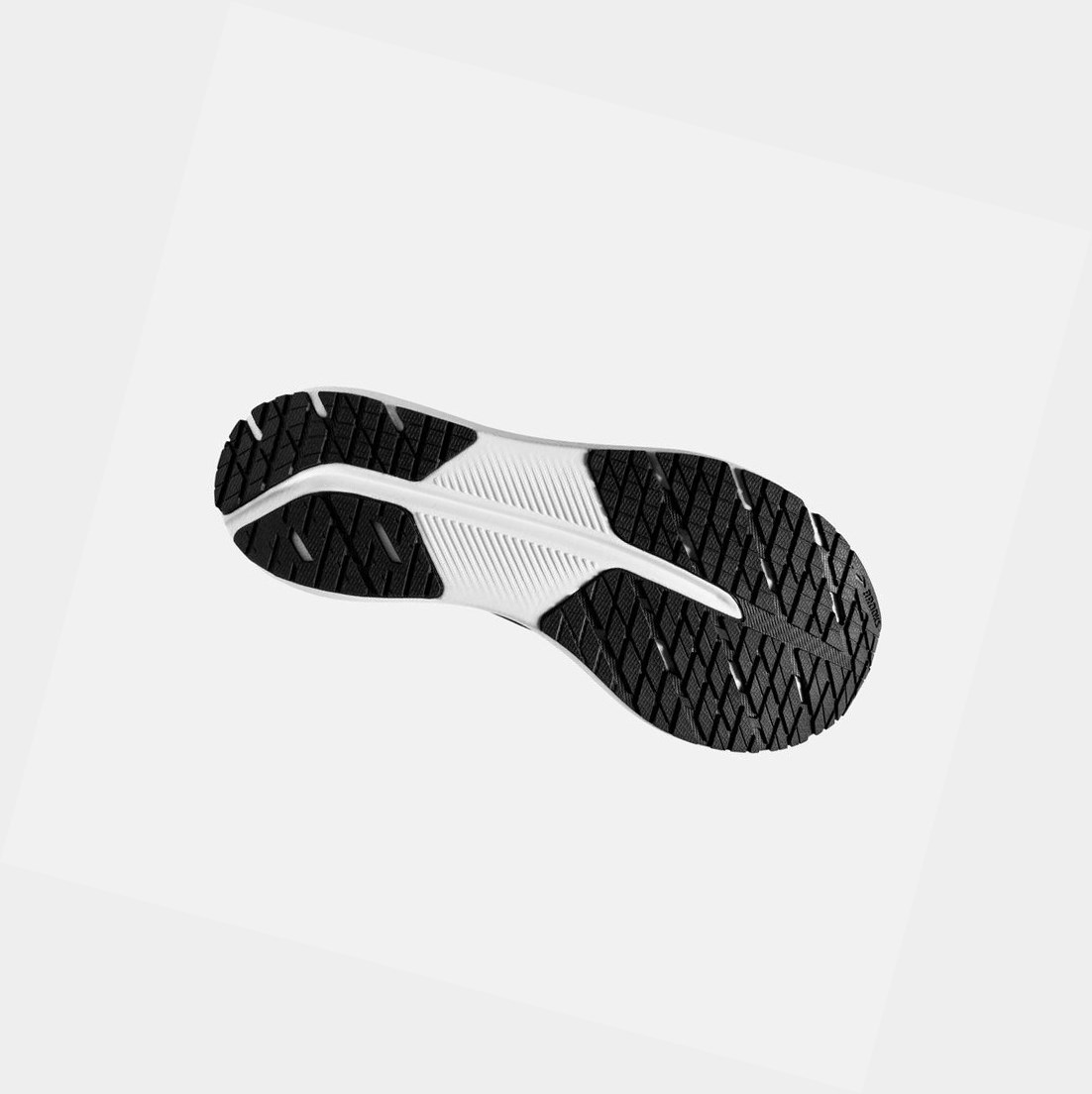 Scarpe Running Strada Uomo Brooks Hyperion Tempo Nere Argento Bianche | BDUOET-638