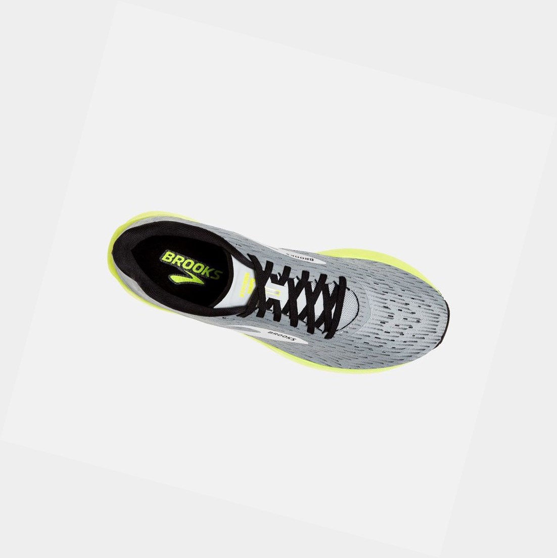 Scarpe Running Strada Uomo Brooks Hyperion Tempo Grigie Nere | UTGYBZ-052