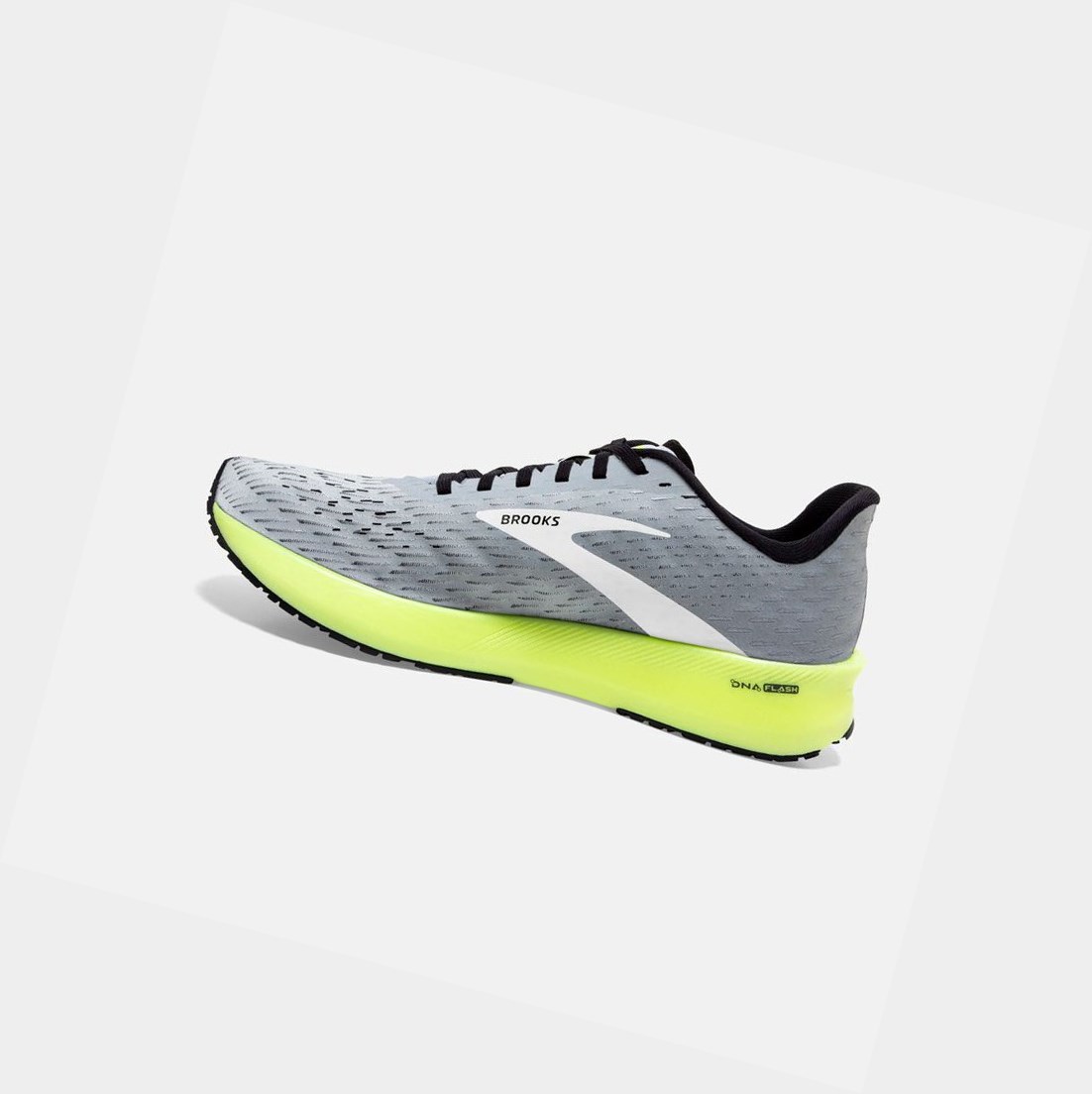 Scarpe Running Strada Uomo Brooks Hyperion Tempo Grigie Nere | UTGYBZ-052