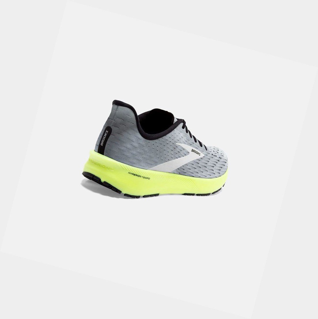 Scarpe Running Strada Uomo Brooks Hyperion Tempo Grigie Nere | UTGYBZ-052