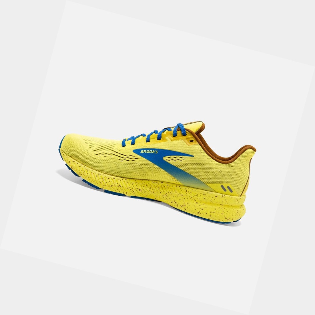 Scarpe Running Strada Uomo Brooks Launch 8 Blu | BOXZKL-439