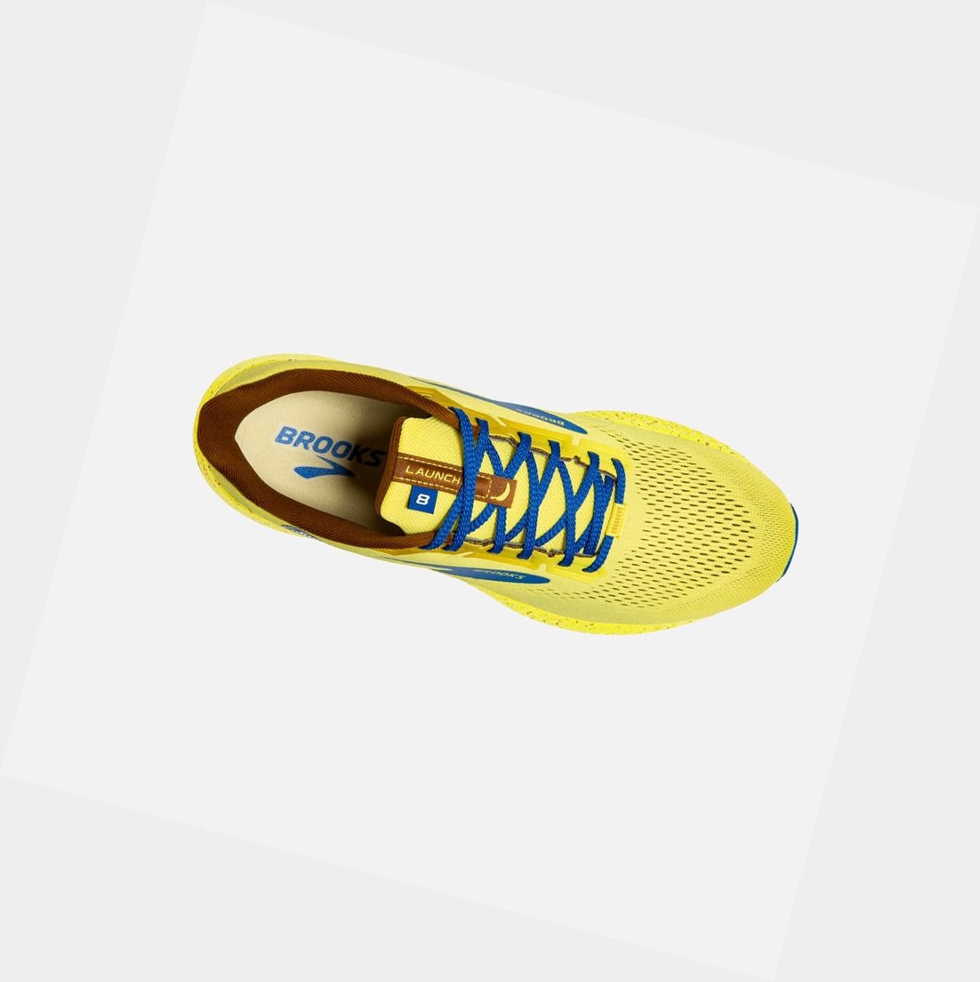 Scarpe Running Strada Uomo Brooks Launch 8 Blu | BOXZKL-439