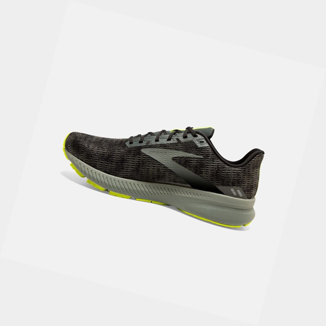 Scarpe Running Strada Uomo Brooks Launch 8 Nere | LGYZXD-648