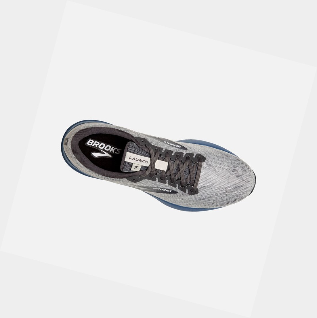Scarpe Running Strada Uomo Brooks Launch 7 Nere | NJETZP-418