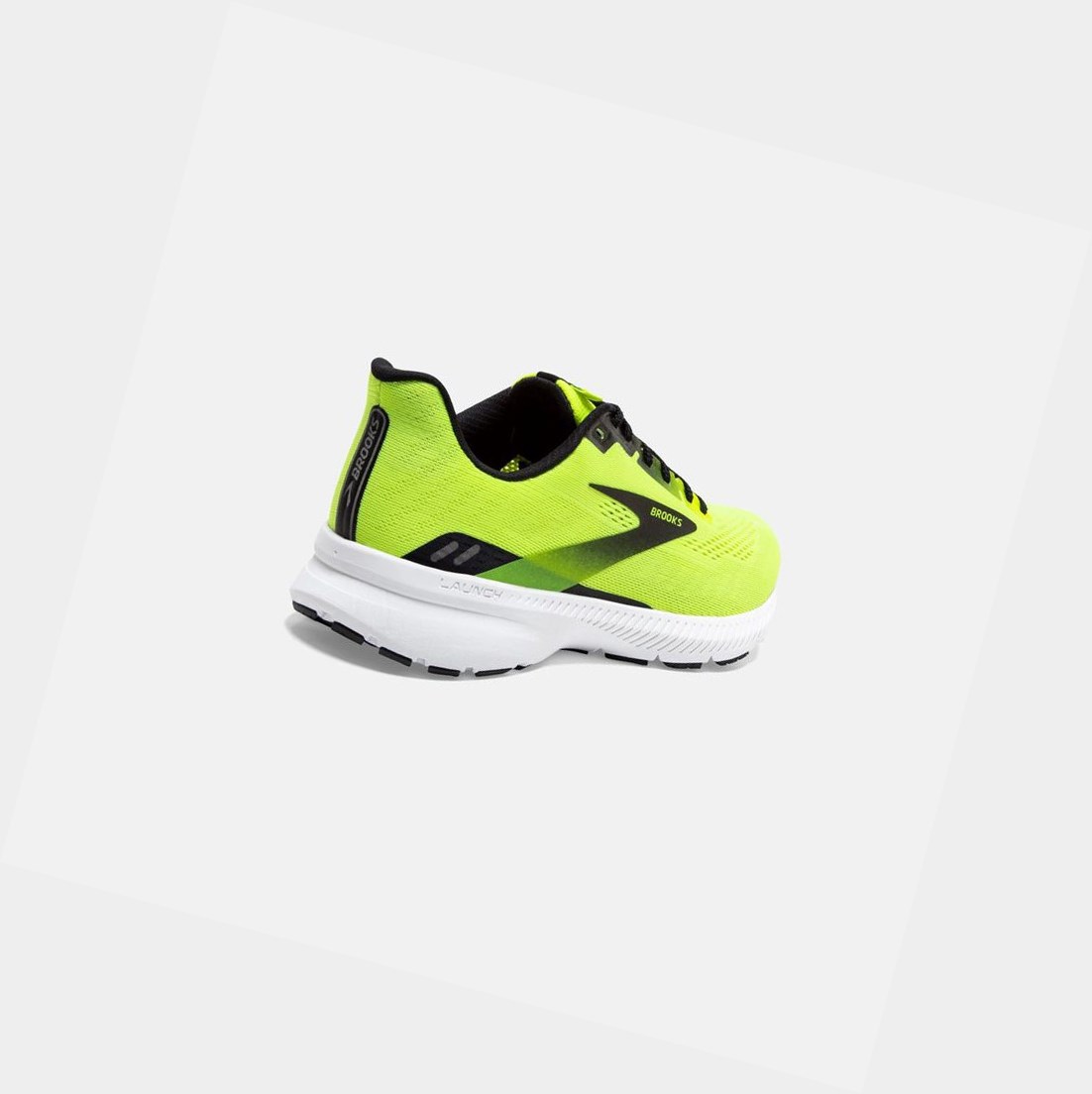 Scarpe Running Strada Uomo Brooks Launch 8 Nere Bianche | ZFOSCP-721