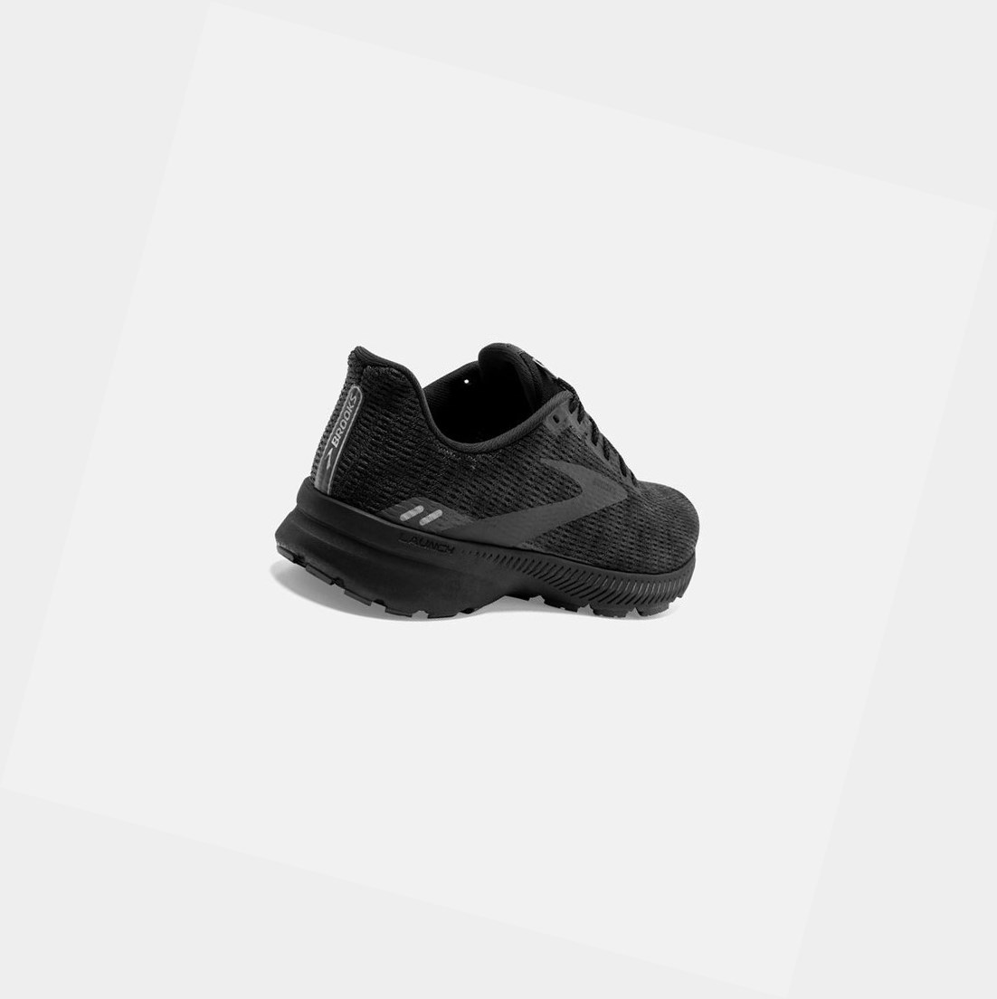 Scarpe Running Strada Uomo Brooks Launch 8 Nere Grigie | ZRCOLS-736