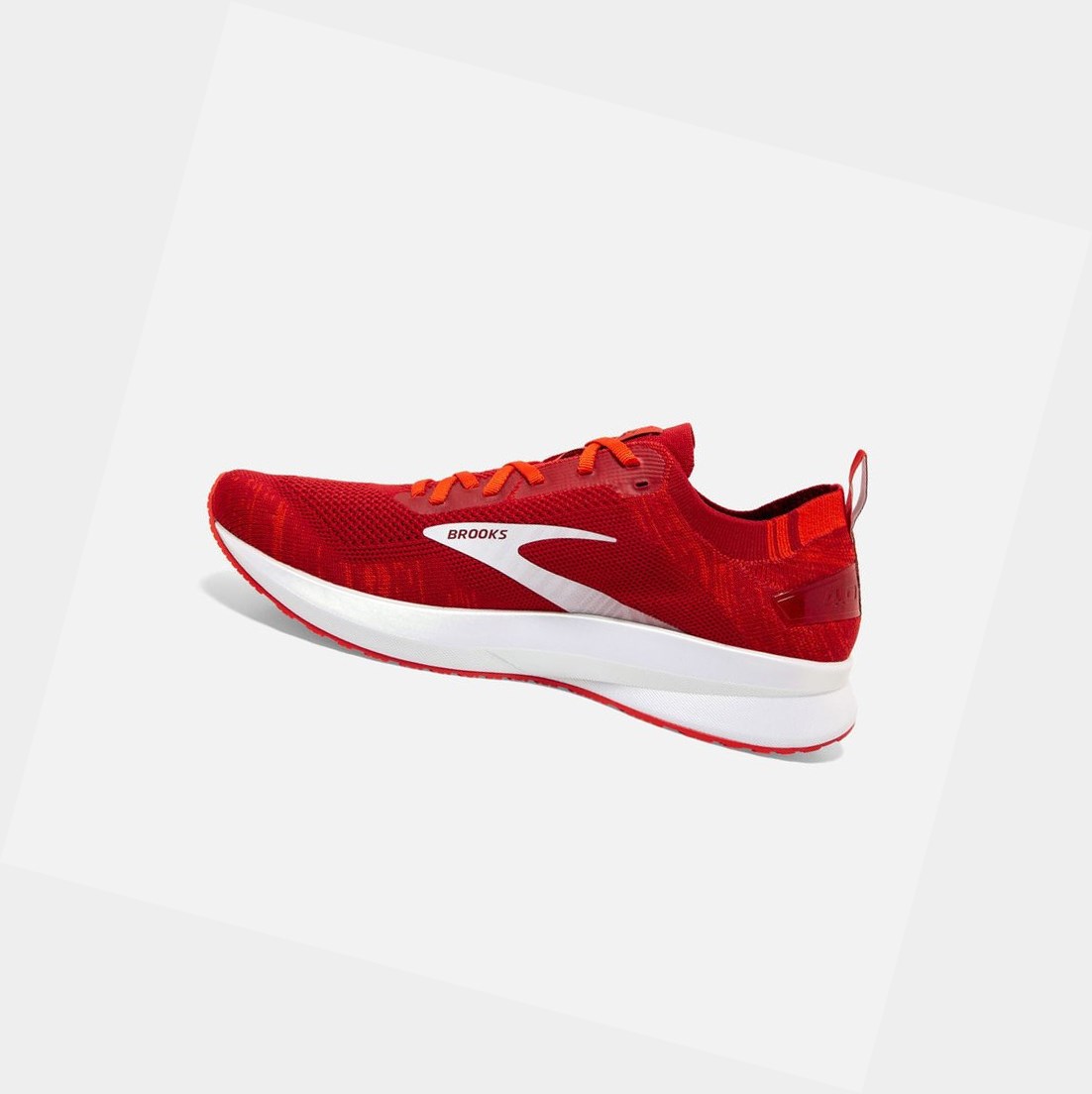 Scarpe Running Strada Uomo Brooks Levitate 4 Rosse Bianche | AETWBC-083